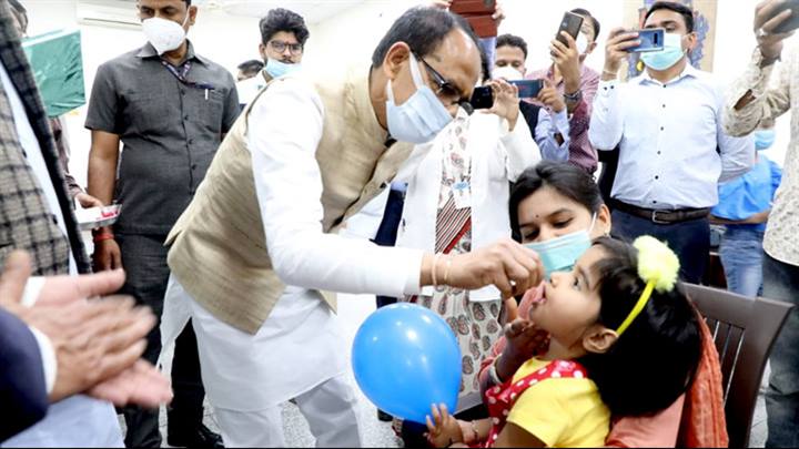 पोलियो मुक्त बने देश-प्रदेश : मुख्यमंत्री श्री चौहान